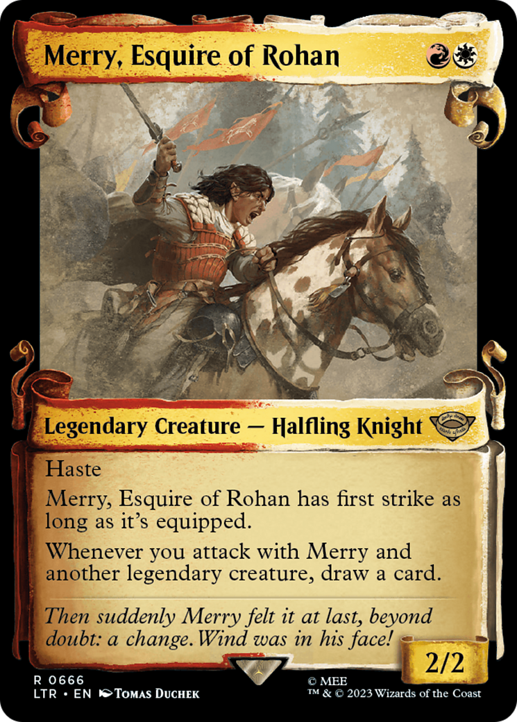 Merry, Esquire of Rohan [The Lord of the Rings: Tales of Middle-Earth Showcase Scrolls] | The Clever Kobold