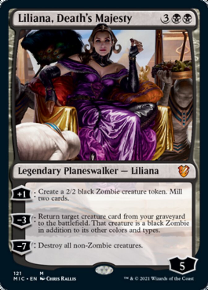 Liliana, Death's Majesty [Innistrad: Midnight Hunt Commander] | The Clever Kobold