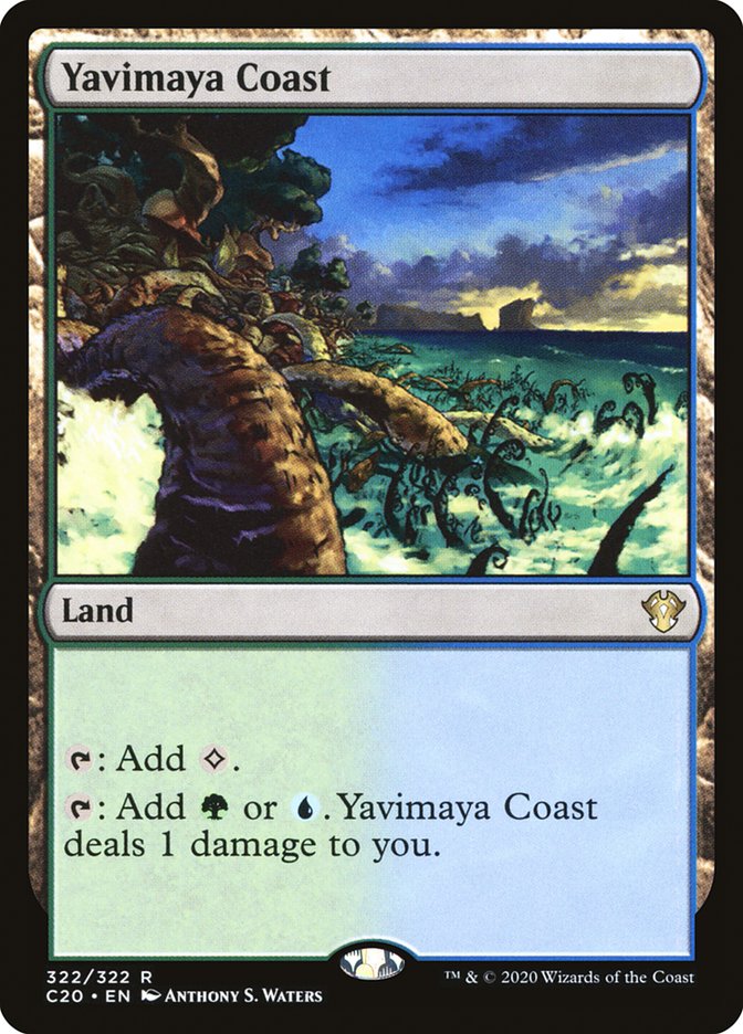 Yavimaya Coast [Commander 2020] | The Clever Kobold