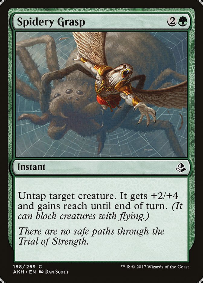 Spidery Grasp [Amonkhet] | The Clever Kobold