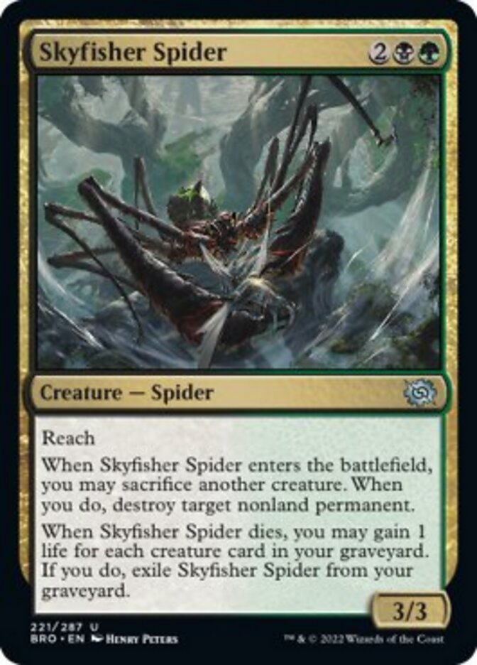 Skyfisher Spider [The Brothers' War] | The Clever Kobold