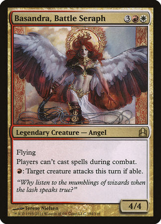 Basandra, Battle Seraph [Commander 2011] | The Clever Kobold