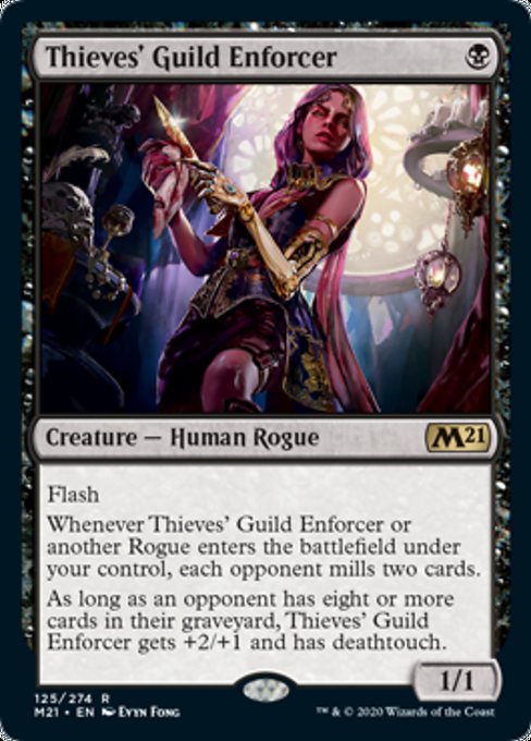 Thieves' Guild Enforcer [Core Set 2021] | The Clever Kobold