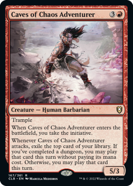 Caves of Chaos Adventurer [Commander Legends: Battle for Baldur's Gate] | The Clever Kobold