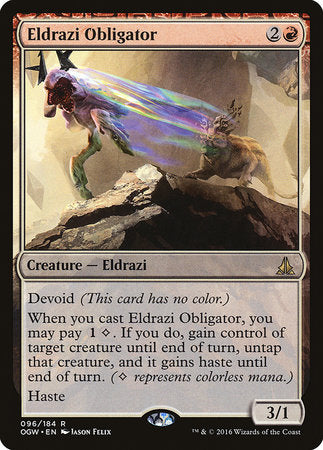 Eldrazi Obligator [Oath of the Gatewatch] | The Clever Kobold