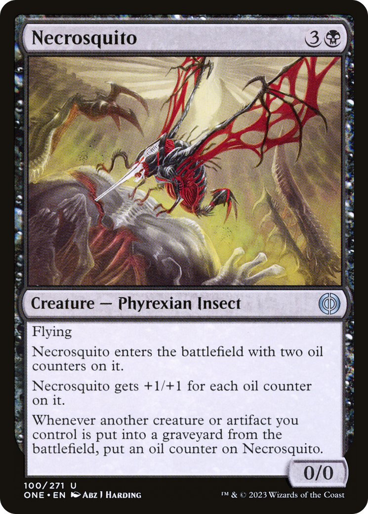 Necrosquito [Phyrexia: All Will Be One] | The Clever Kobold