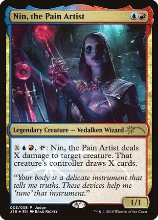 Nin, the Pain Artist [Judge Gift Cards 2018] | The Clever Kobold