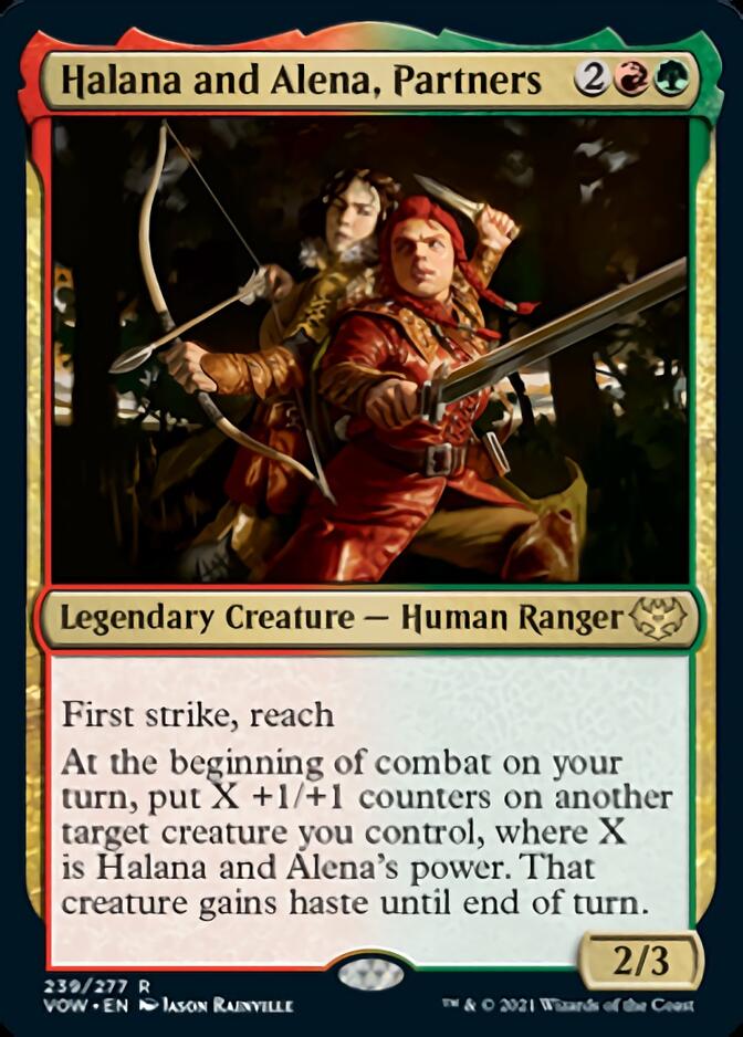 Halana and Alena, Partners [Innistrad: Crimson Vow] | The Clever Kobold