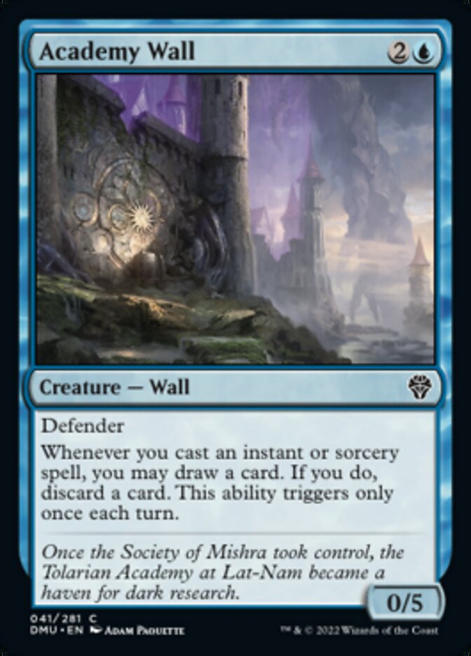 Academy Wall [Dominaria United] | The Clever Kobold