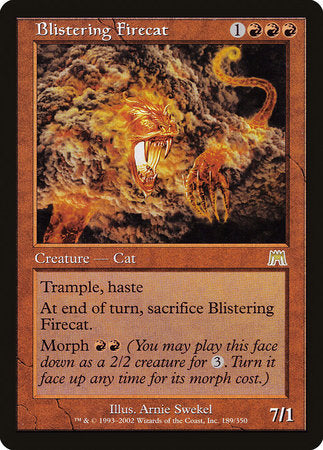 Blistering Firecat [Onslaught] | The Clever Kobold