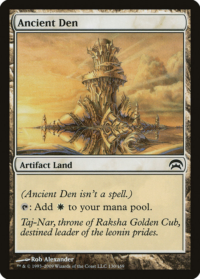 Ancient Den [Planechase] | The Clever Kobold