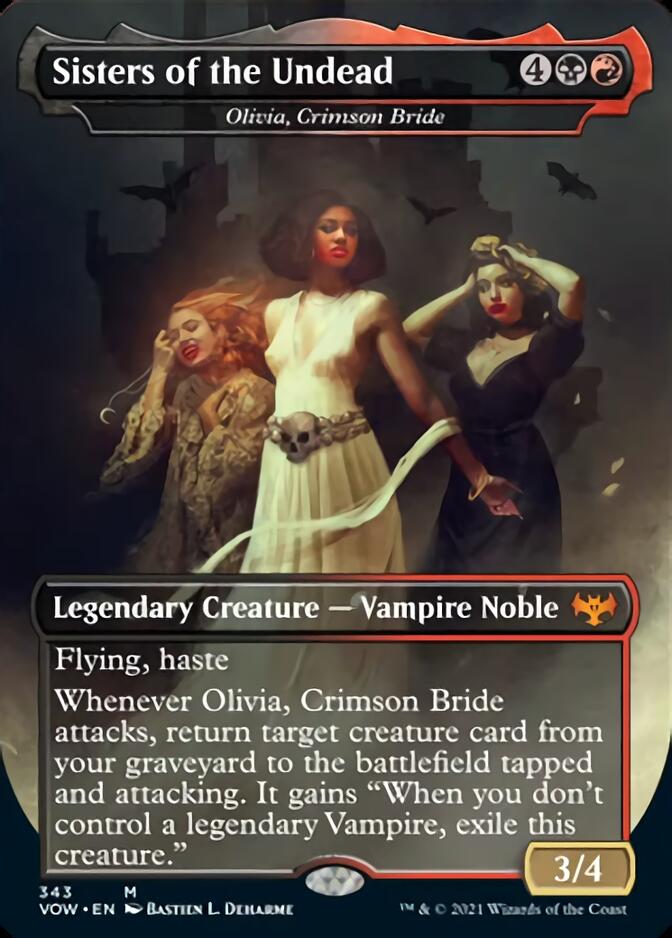 Olivia, Crimson Bride - Sisters of the Undead [Innistrad: Crimson Vow] | The Clever Kobold