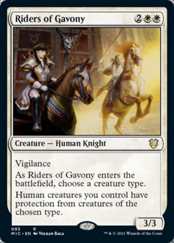 Riders of Gavony [Innistrad: Midnight Hunt Commander] | The Clever Kobold