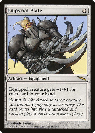 Empyrial Plate [Mirrodin] | The Clever Kobold