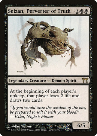 Seizan, Perverter of Truth [Champions of Kamigawa] | The Clever Kobold