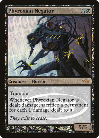 Phyrexian Negator [Judge Gift Cards 2004] | The Clever Kobold