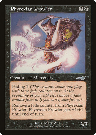 Phyrexian Prowler [Nemesis] | The Clever Kobold