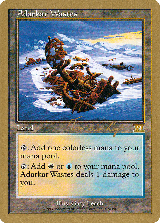 Adarkar Wastes (Tom van de Logt) [World Championship Decks 2000] | The Clever Kobold