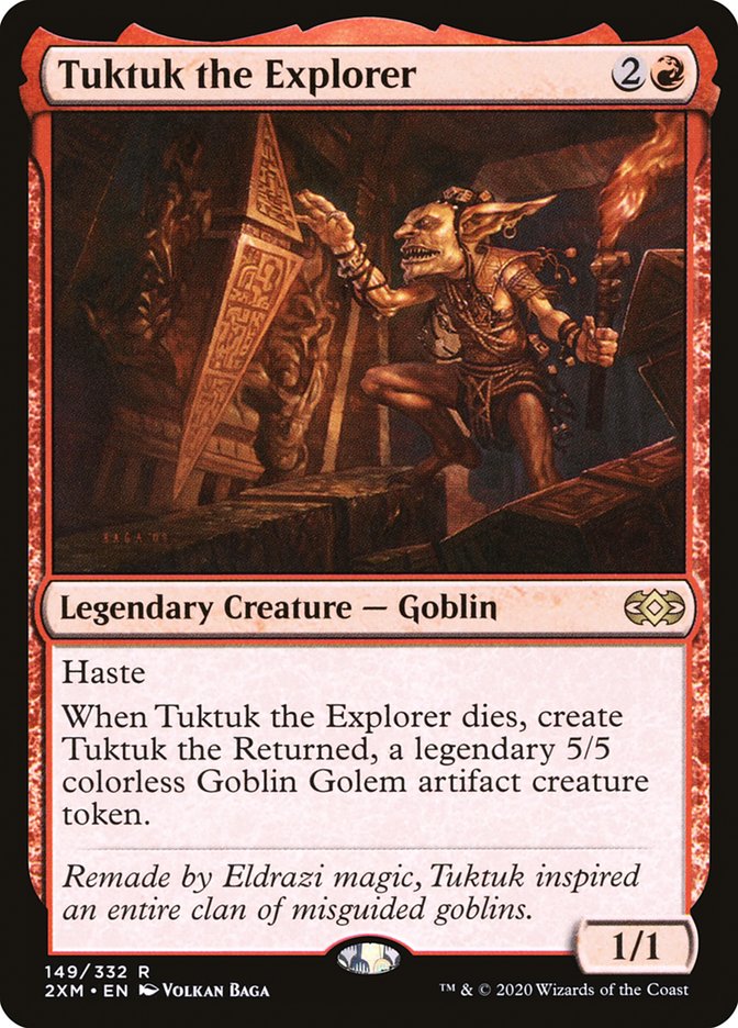 Tuktuk the Explorer [Double Masters] | The Clever Kobold