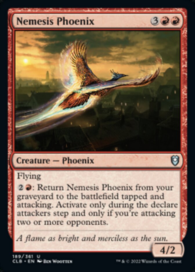 Nemesis Phoenix [Commander Legends: Battle for Baldur's Gate] | The Clever Kobold