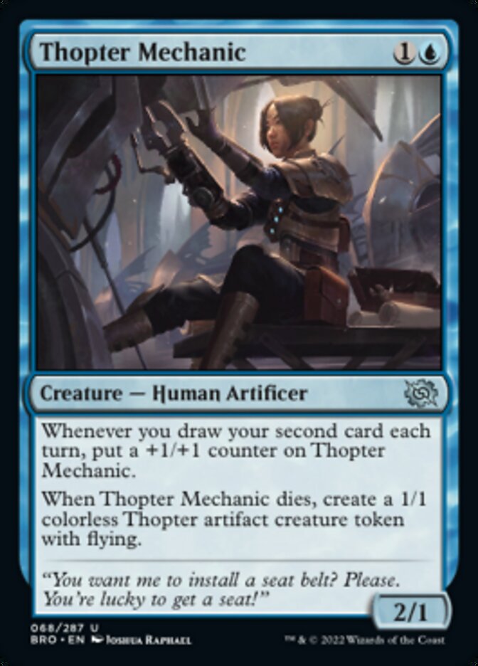 Thopter Mechanic [The Brothers' War] | The Clever Kobold