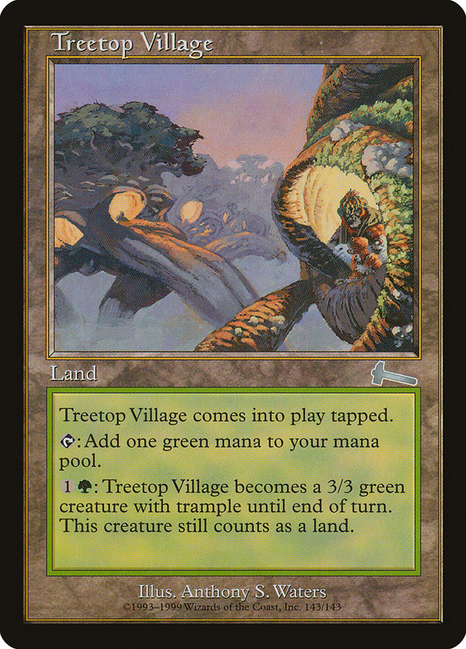 Treetop Village [Urza's Legacy] | The Clever Kobold