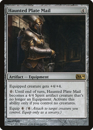 Haunted Plate Mail [Magic 2014] | The Clever Kobold