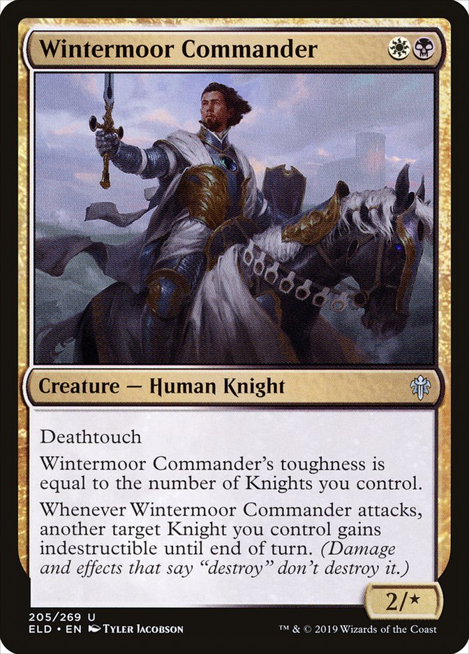 Wintermoor Commander [Throne of Eldraine] | The Clever Kobold