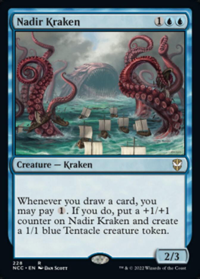 Nadir Kraken [Streets of New Capenna Commander] | The Clever Kobold