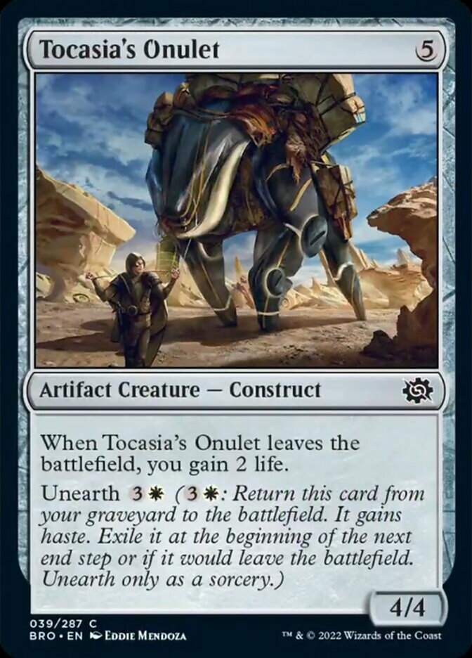 Tocasia's Onulet [The Brothers' War] | The Clever Kobold