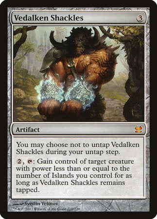 Vedalken Shackles [Modern Masters] | The Clever Kobold