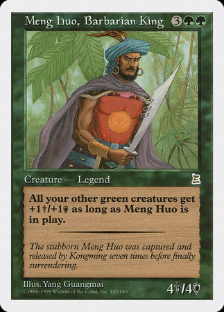 Meng Huo, Barbarian King [Portal Three Kingdoms] | The Clever Kobold