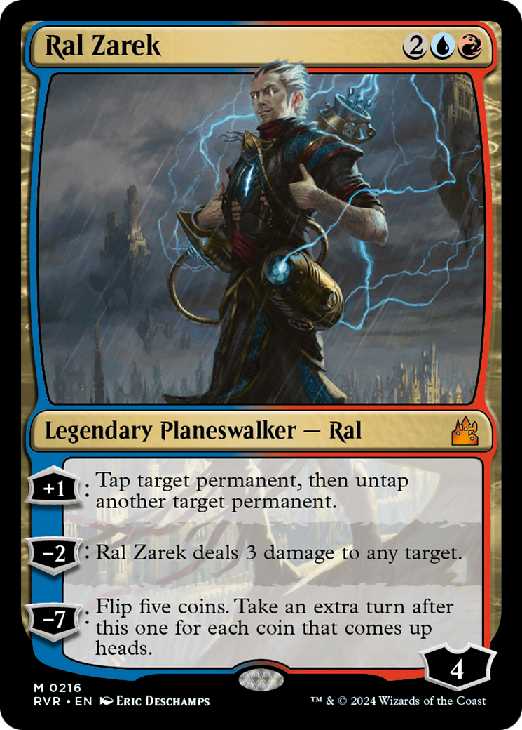 Ral Zarek [Ravnica Remastered] | The Clever Kobold