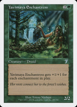 Yavimaya Enchantress [Seventh Edition] | The Clever Kobold