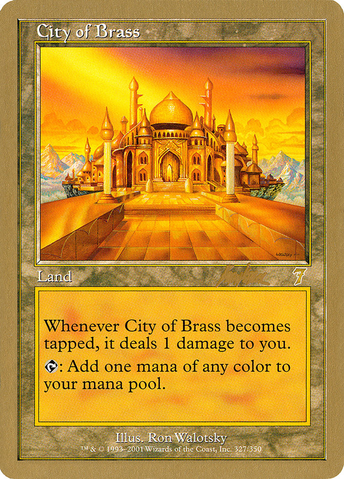 City of Brass (Brian Kibler) [World Championship Decks 2002] | The Clever Kobold