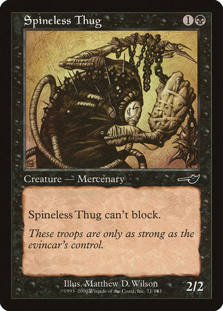 Spineless Thug [Nemesis] | The Clever Kobold