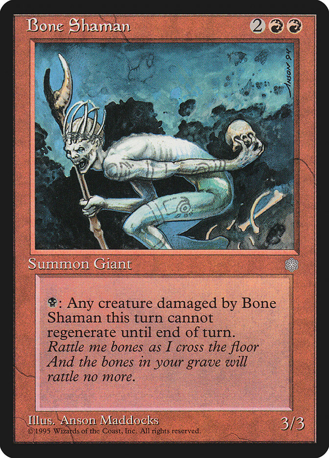 Bone Shaman [Ice Age] | The Clever Kobold