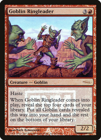 Goblin Ringleader [Friday Night Magic 2007] | The Clever Kobold