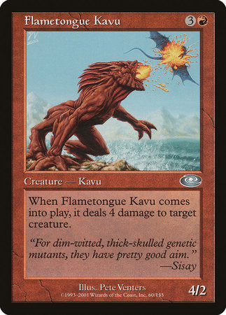 Flametongue Kavu [Planeshift] | The Clever Kobold