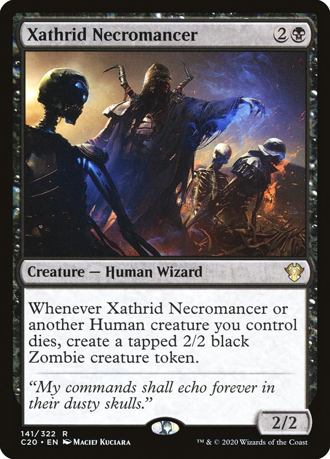 Xathrid Necromancer [Commander 2020] | The Clever Kobold