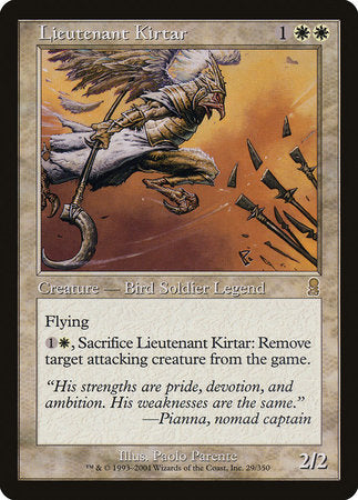 Lieutenant Kirtar [Odyssey] | The Clever Kobold