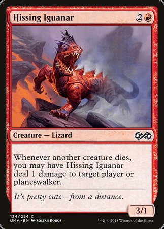 Hissing Iguanar [Ultimate Masters] | The Clever Kobold