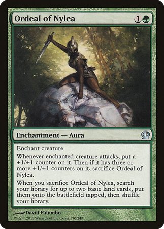 Ordeal of Nylea [Theros] | The Clever Kobold