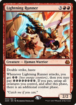 Lightning Runner [Aether Revolt] | The Clever Kobold