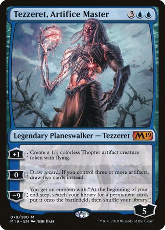 Tezzeret, Artifice Master [Core Set 2019] | The Clever Kobold