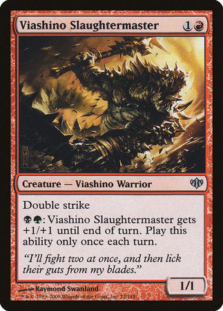 Viashino Slaughtermaster [Conflux] | The Clever Kobold