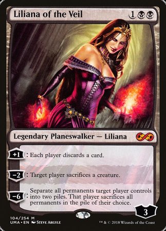 Liliana of the Veil [Ultimate Masters] | The Clever Kobold