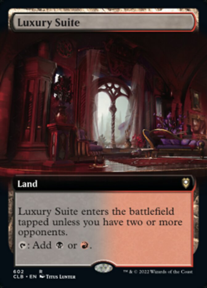 Luxury Suite (Extended Art) [Commander Legends: Battle for Baldur's Gate] | The Clever Kobold