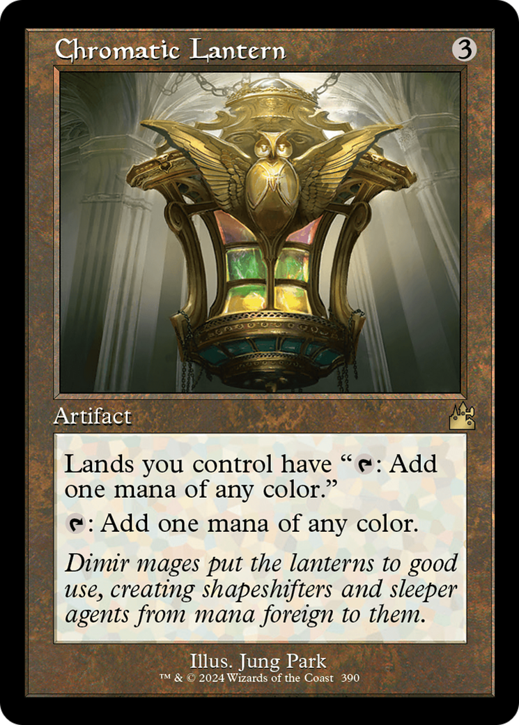 Chromatic Lantern (Retro Frame) [Ravnica Remastered] | The Clever Kobold