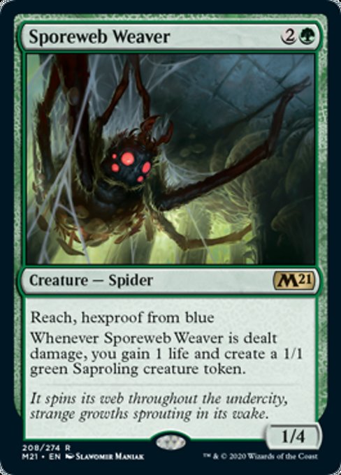 Sporeweb Weaver [Core Set 2021] | The Clever Kobold